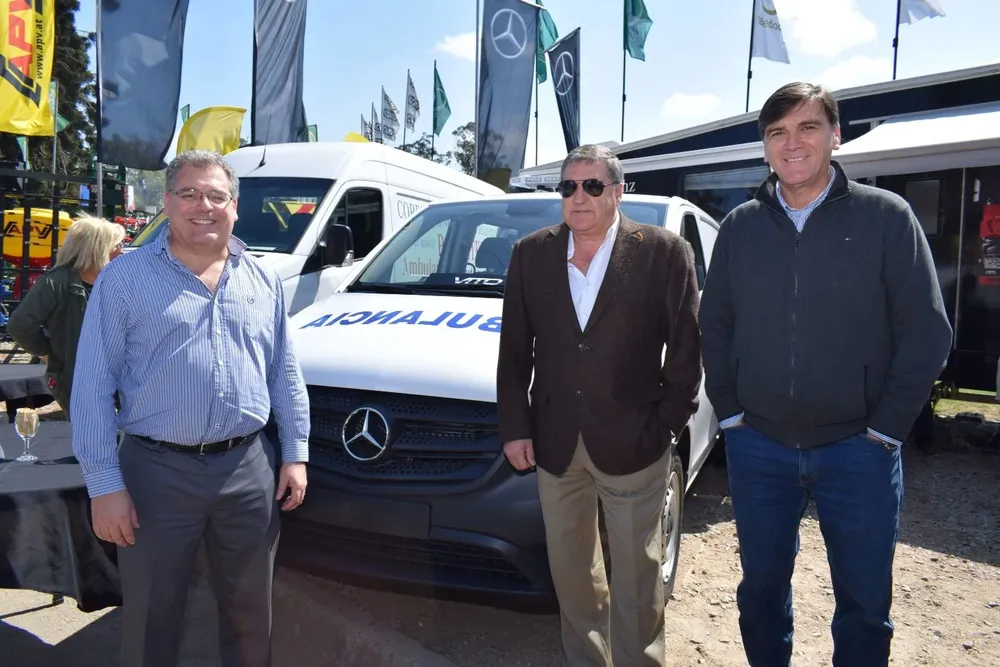 Daniel García, Gustavo Quartino y Ricardo Joubanoba