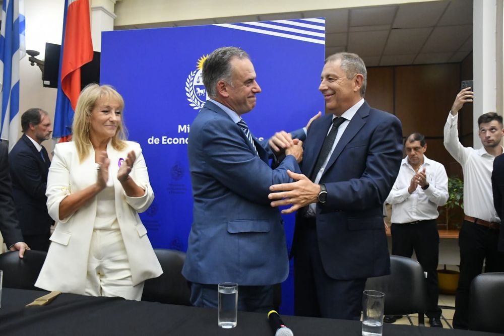 Yamandú Orsi y Gabriel Oddone