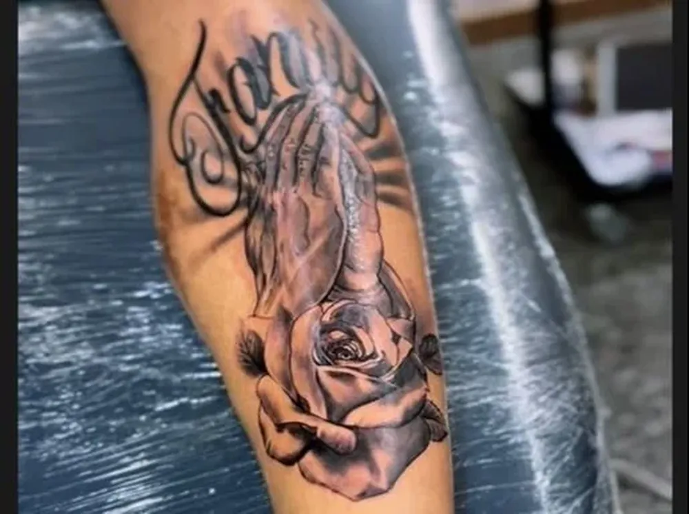 El tatuaje del jugador tricolor