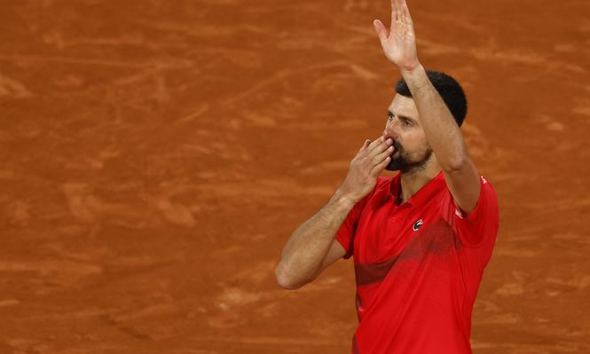 Novak Djokovic se despidió de forma emotiva de Roland Garros