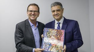 El Jefe de Gobierno de la Ciudad de Buenos Aires, Jorge Macri fue recibido en Brasil por el Prefeito de Río de Janeiro, Eduardo Paes.