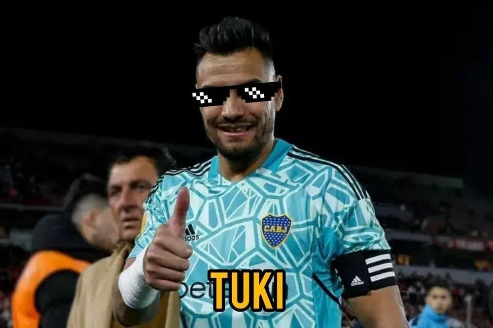 Chiquito Romero, también la rompió en los memes