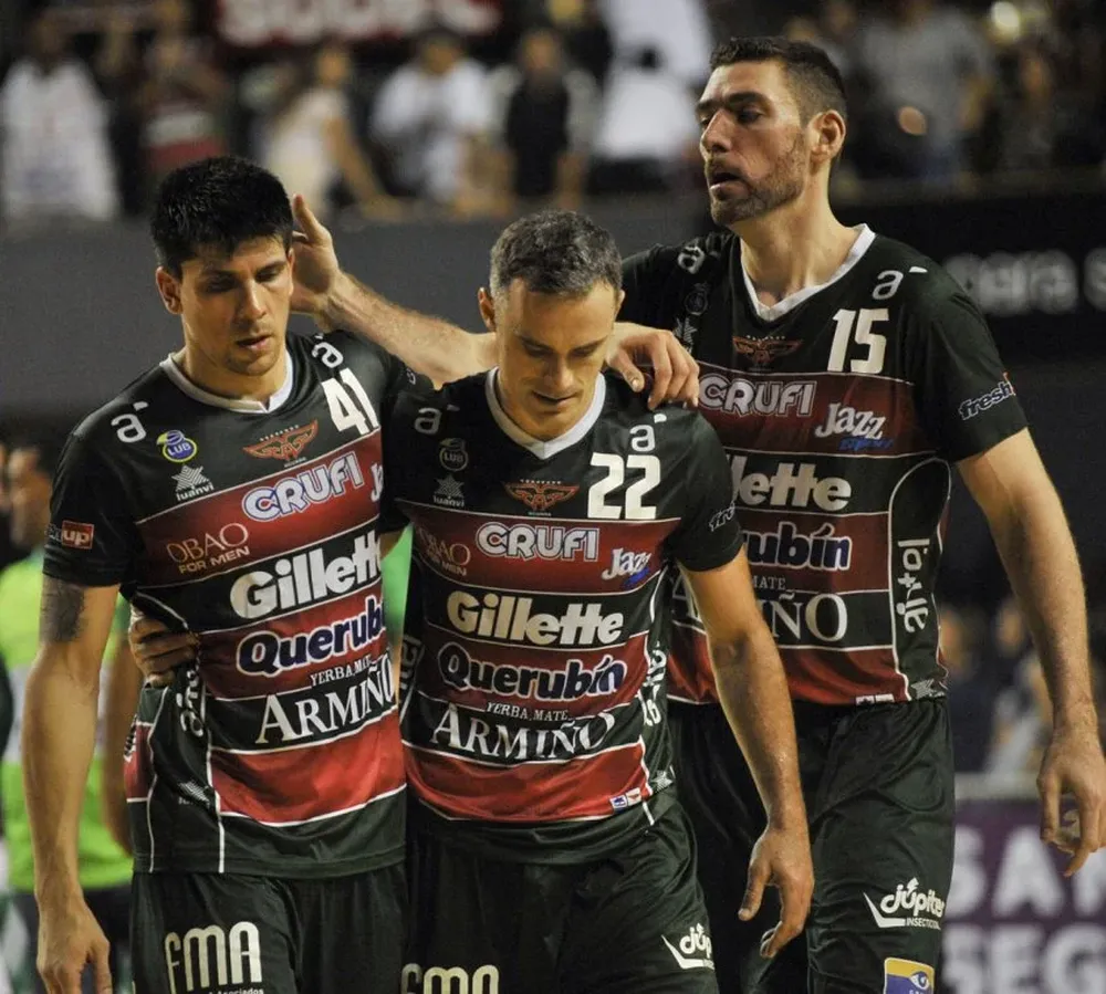 Demian Álvarez, Federico Bavosi y Andrew Feeley