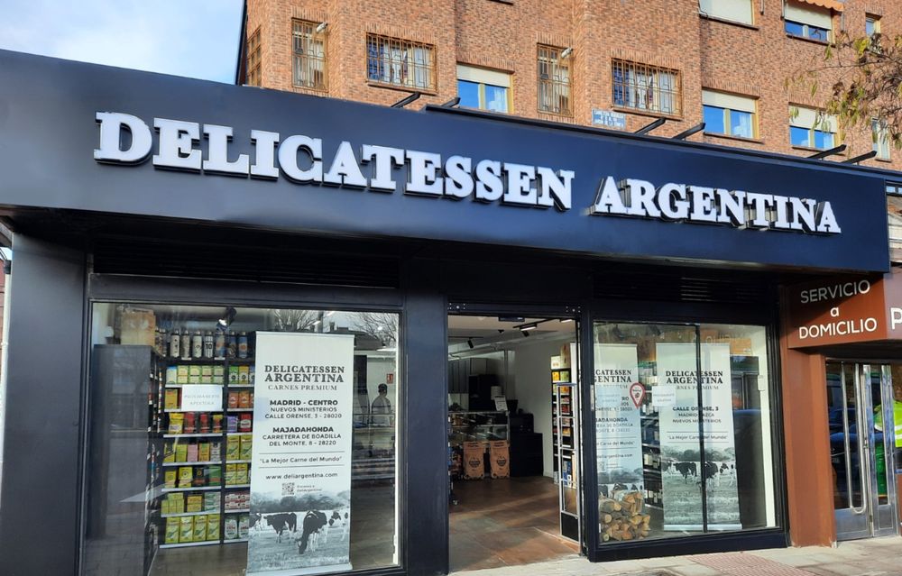 Una de las tiendas de Delicatessen Argentina en Madrid.