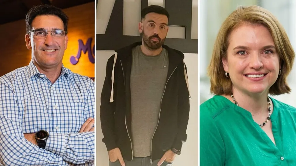 Mariano Lozano, Gastón Garrido y Patricia Nunes