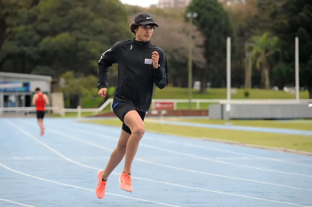 Gonzalo Gervasini en la pista