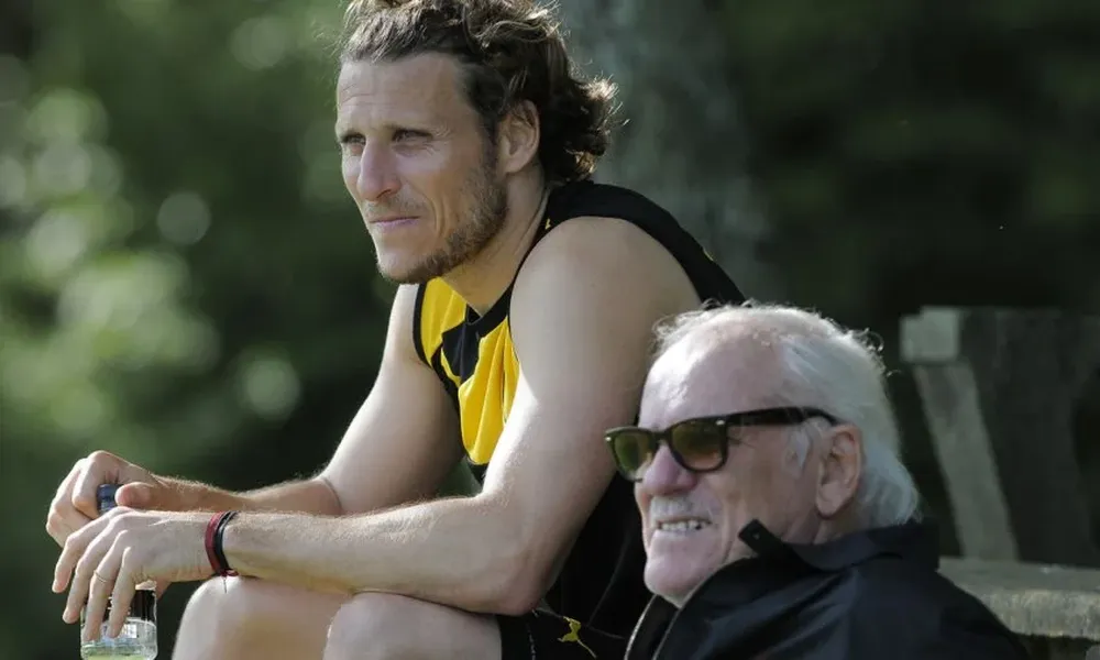 Diego y Pablo Forlán juntos en Los Aromos