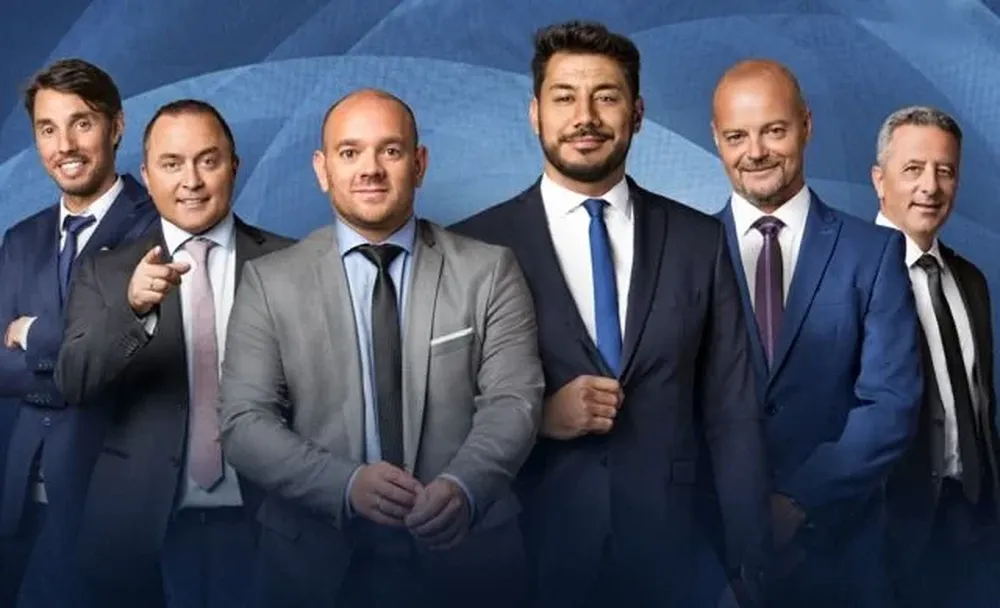 Los integrantes de Fox Sports Uruguay