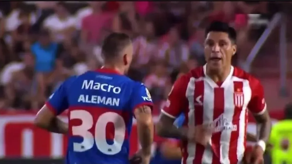 Brahian Aleman y Enzo Pérez