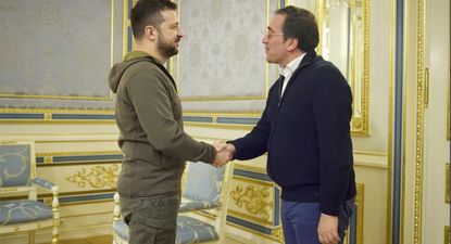 Volodimir Zelenski y José Manuel Albares