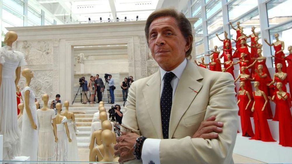 Valentino Garavani falleció a los 93 años en Roma.