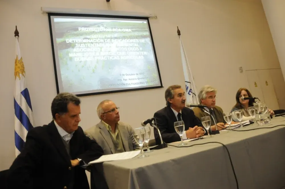 Destacan el trabajo institucional articulado en la cadena arrocera