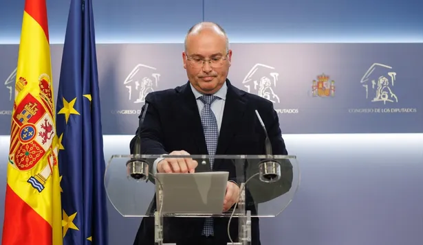 El portavoz del PP en el Congreso, Miguel Tellado.