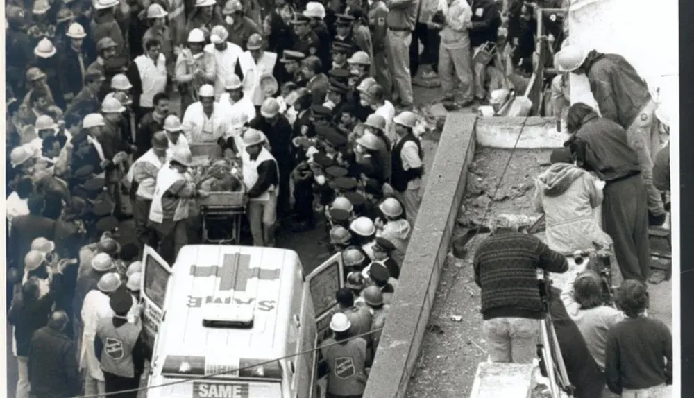 Una imagen de archivo de aquella mañana de julio de 1994.