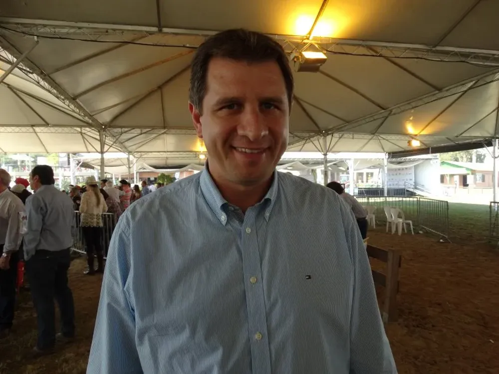 Ernani Polo dialogó con El Observador en las pistas de la Expointer 2015.