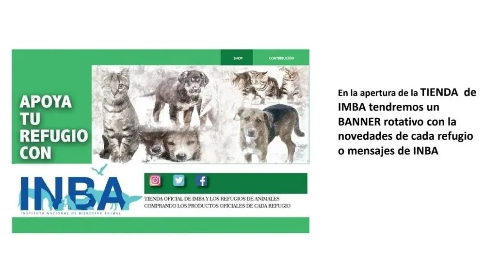 Imagen de la campaña falsa