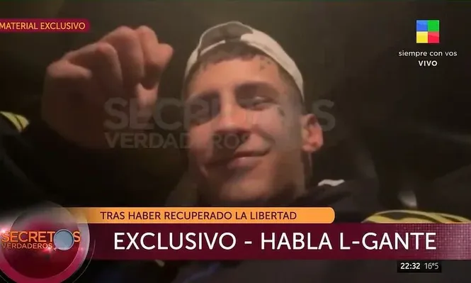 L-Gante se reencontró con su hija y dio la primera entrevista: Pensé que me iba el primer día