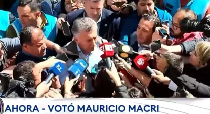 Macri habló luego de votar en Palermo
