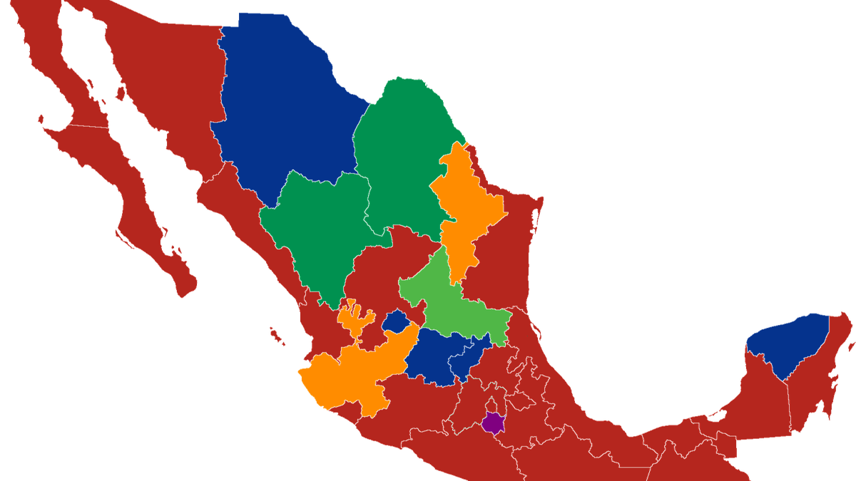 El Partido De Sheinbaum Ganó 5 De Las 8 Gobernaciones Que Se Pusieron ...