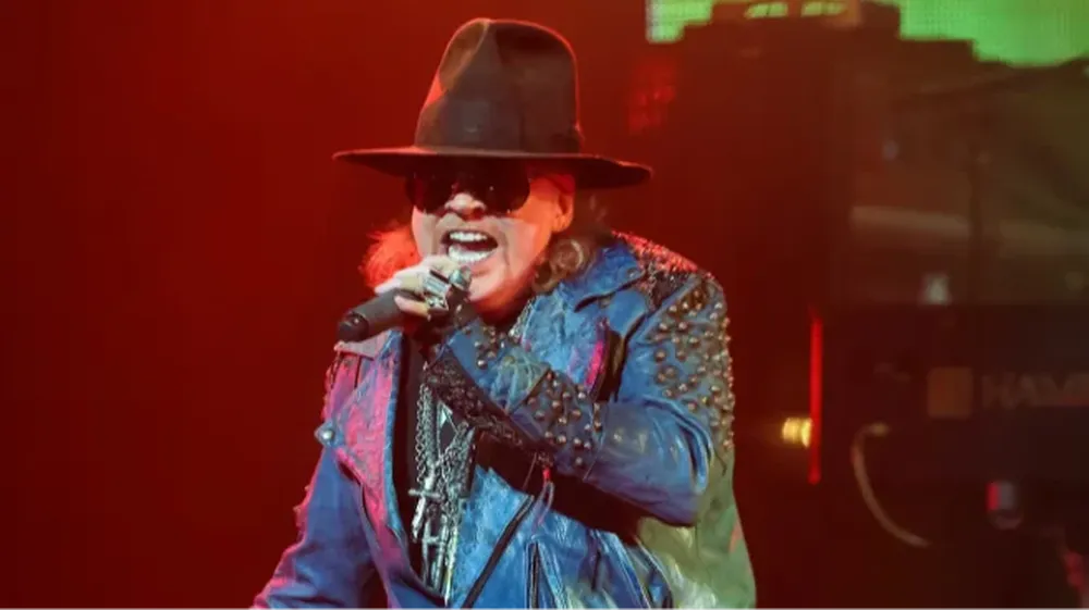 Axel Rose denunciando por un hecho ocurrido hace 34 años