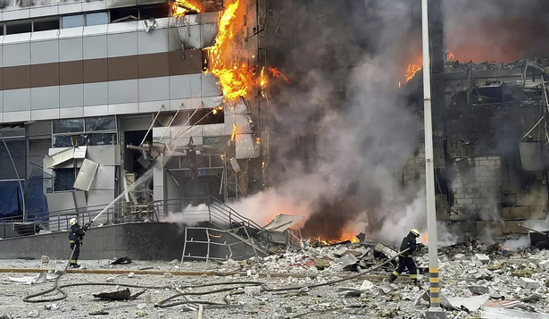 Rusia atacó Ucrania con más de 400 drones y 40 misiles, según informó Zelenski. (Archivo)&nbsp;