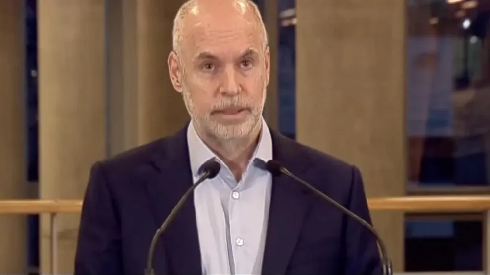 Larreta en conferencia de prensa