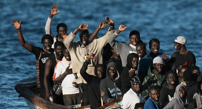 Llegada de inmigrantes africanos a Canarias