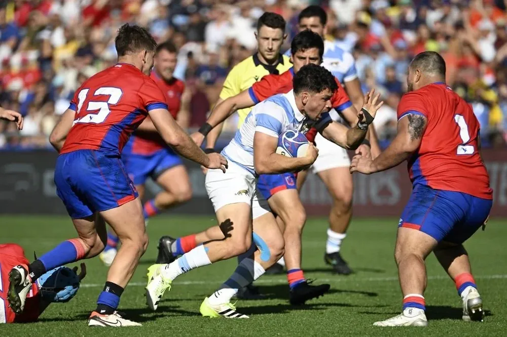 Los Pumas van por su segundo triunfo en el Mundial de Francia ante Chile
