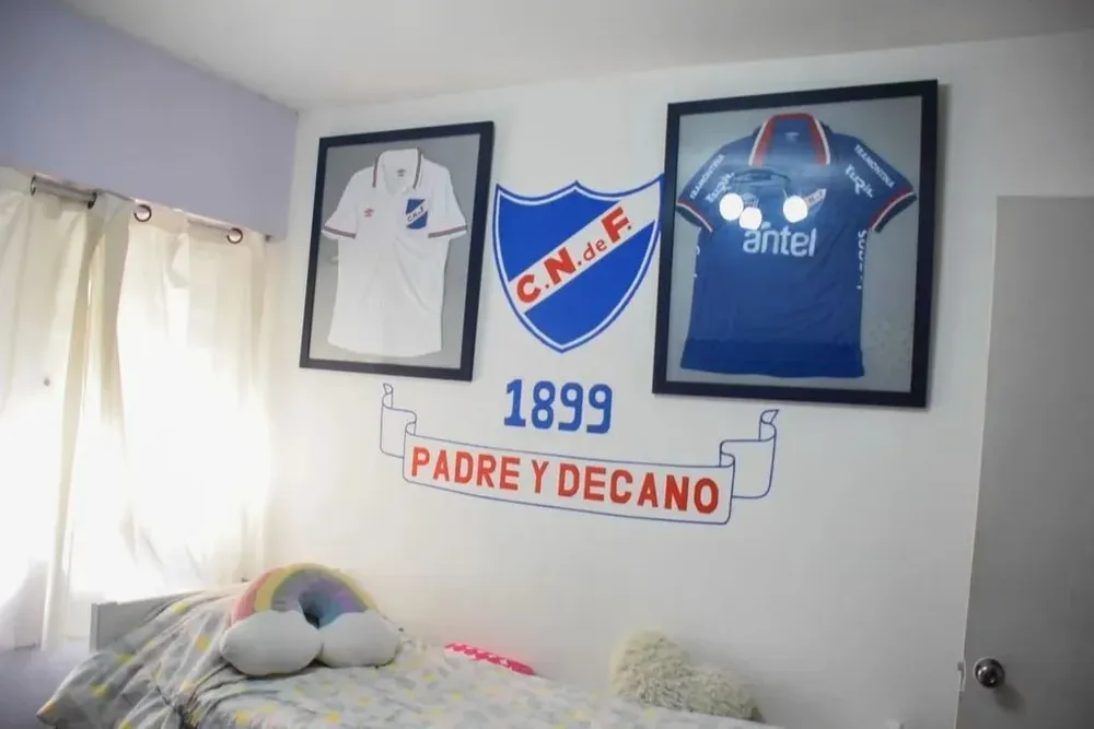 El cuarto de Mathías Olivera, hoy de su hermana