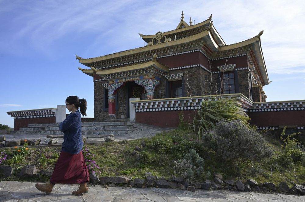 El templo budista de Minas