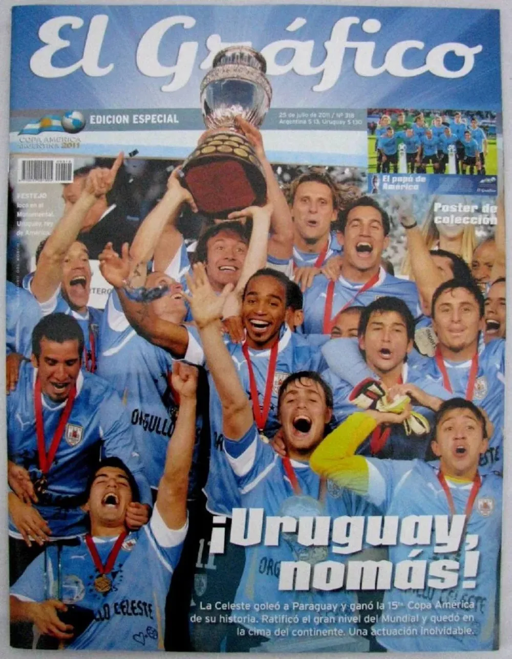 La tapa de la Copa América 2011