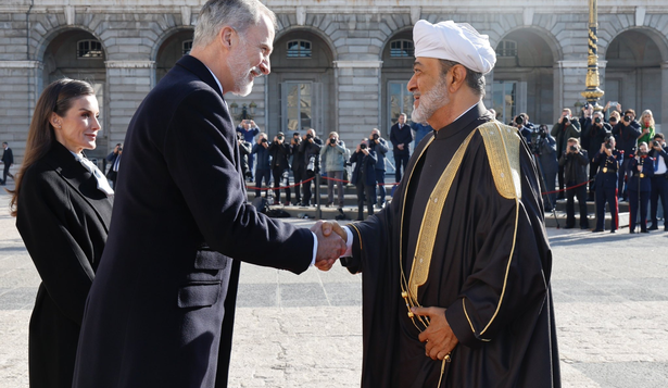 Los Reyes reciben al Sultán de Omán con motivo de su Visita de Estado a España