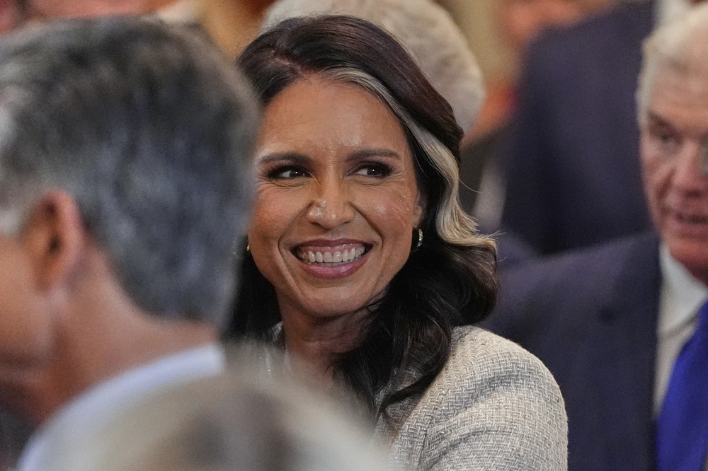 Tulsi Gabbard, directora de inteligencia nacional.