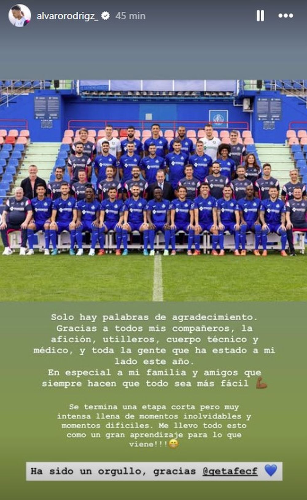 El mensaje del Toro Rodr&iacute;guez