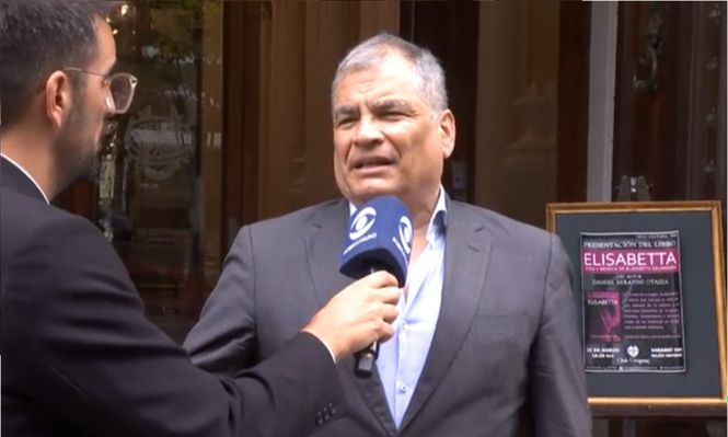 Rafael Correa, expresidente de Ecuador