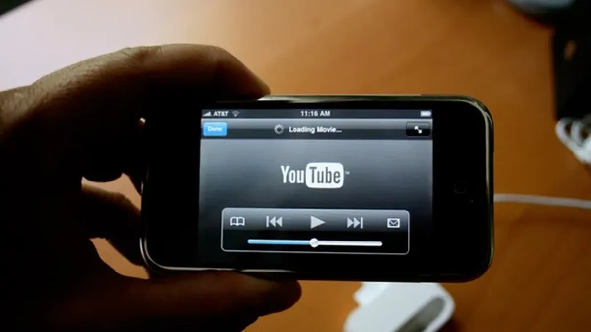 La nueva aplicación de Youtube para iPhone