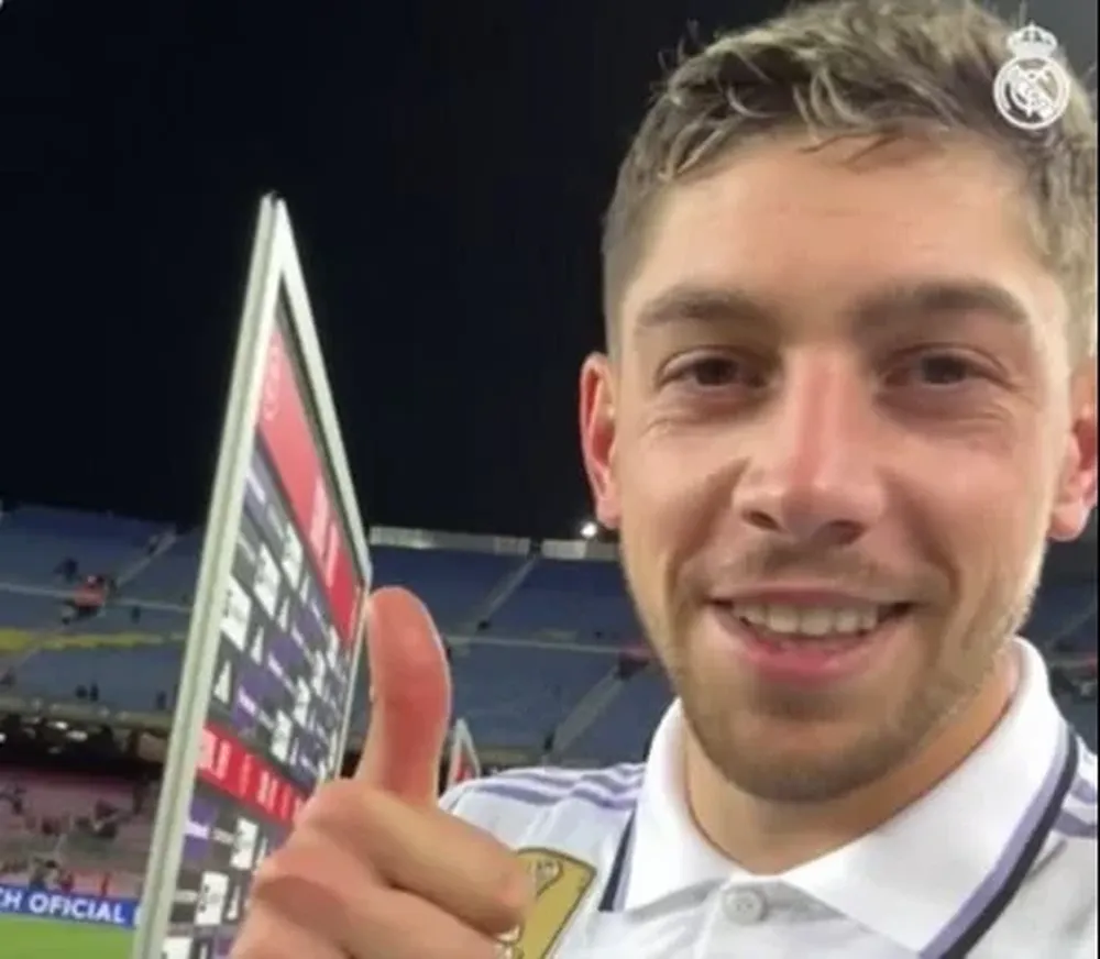 El mensaje de Fede Valverde