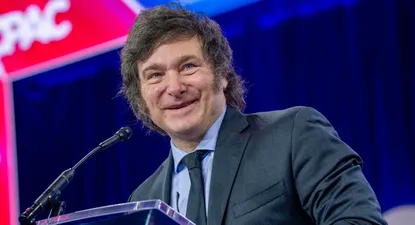 Javier Milei habló el sábado en la CPAC, donde se abrazó con Donald Trump.