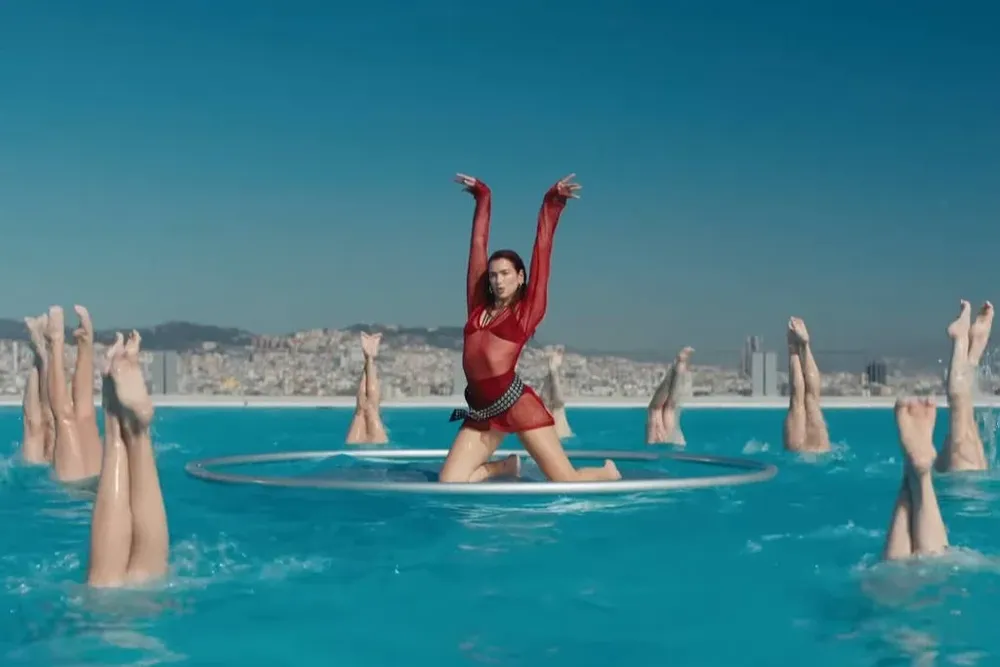 La cantante Dua Lipa.