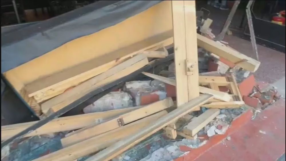 A raíz de los terribles destrozos que sufrió el local se quedó sin su fuente de trabajo.