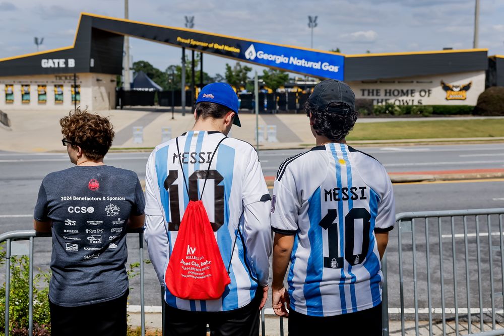 Hinchas de Argentina en la Copa América