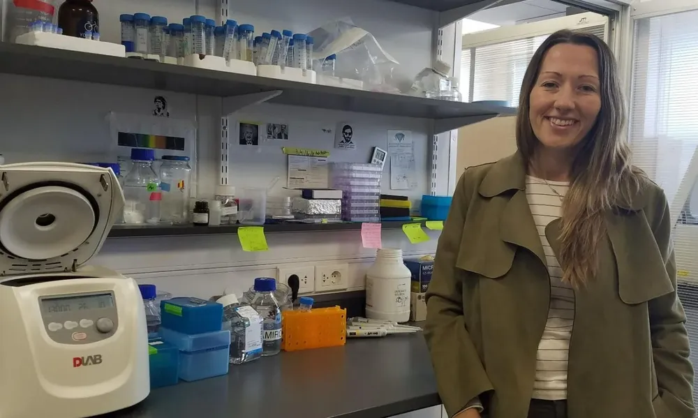 María Eugenia Francia, responsable del Laboratorio de Biología de Apicomplejos del Instituto Pasteur de Montevideo.