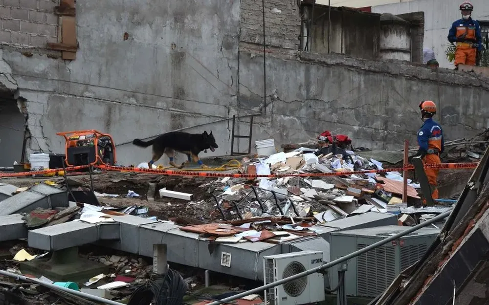 Terremoto en México, foto de archivo