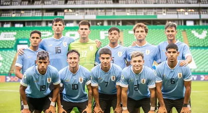 La selección uruguaya sub 20 juega este viernes
