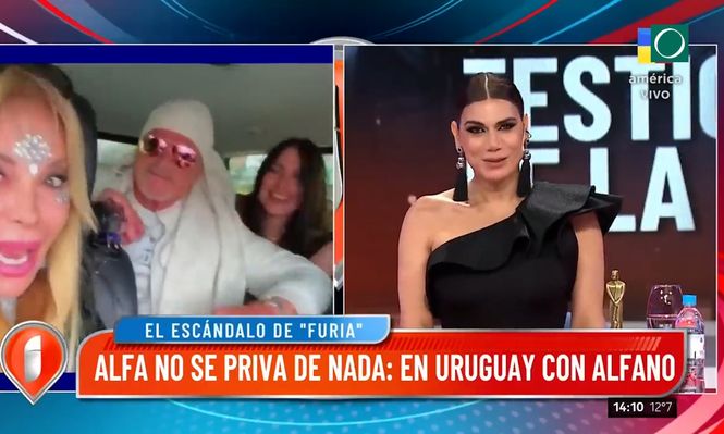 El uruguayo se la come: el involuntario comentario de Graciela Alfano en un móvil televisivo