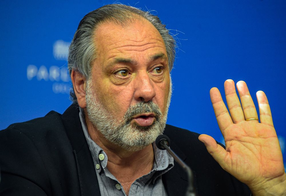 Jorge Gandini en una conferencia de prensa en 2022.&nbsp;