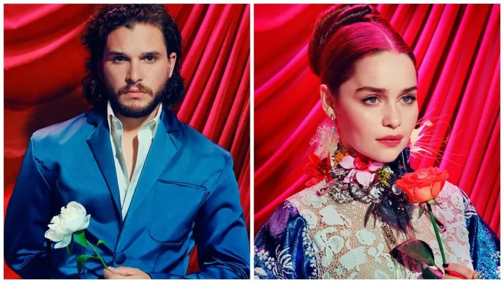 Kit Harington y Emilia Clarke