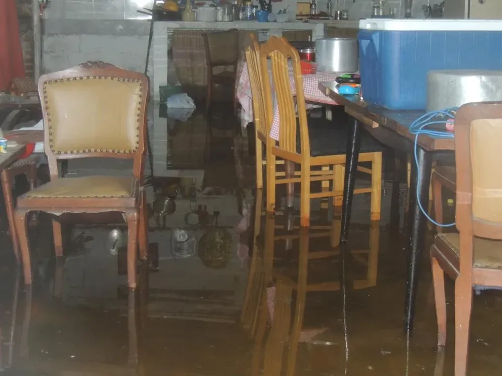 Así quedó la casa de Lily