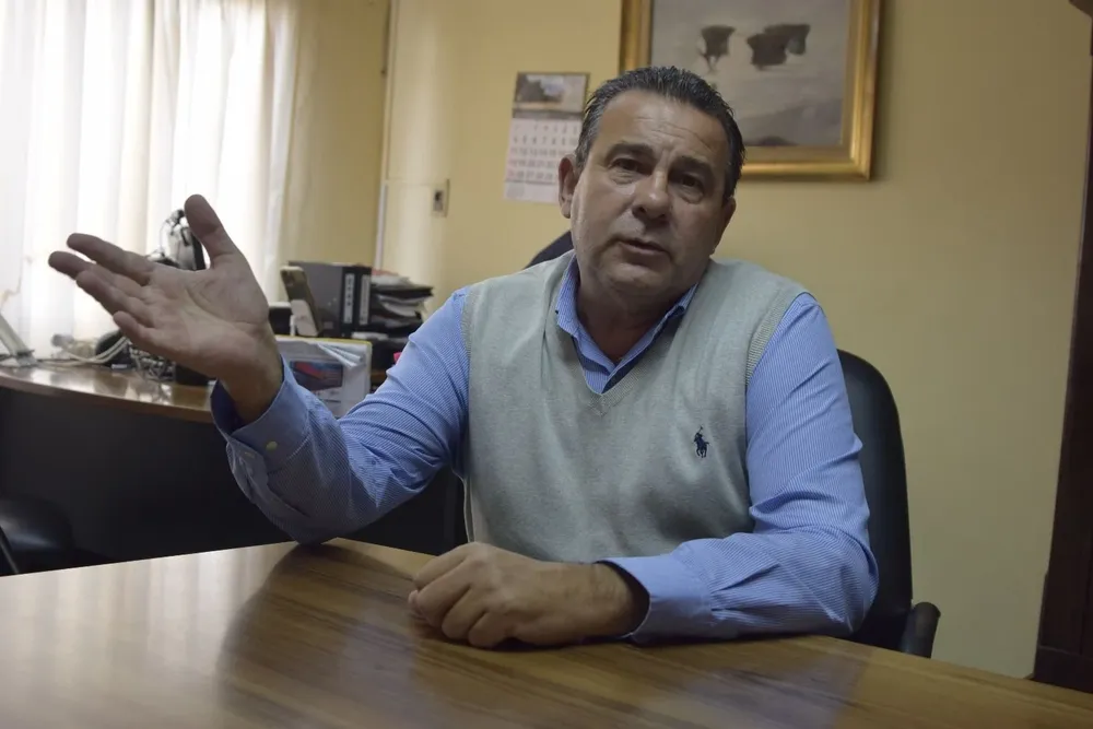 Carlos Moreira, propietario de la empresa Fritran SA.