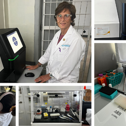 La doctora Nora Artagaveytia, directora de la Unidad de Oncogenética del Hospital de Clínicas